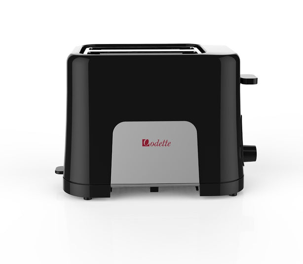 Pastel Color 2-Slice Bread Toaster (Black)