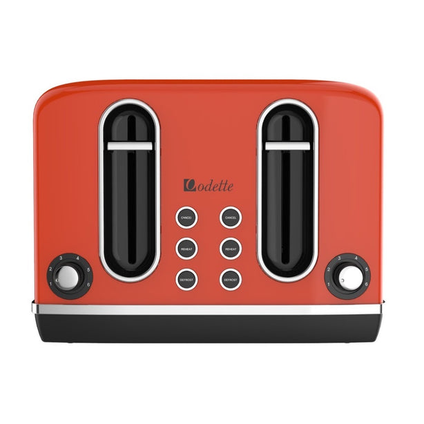 Streamline Series 4-Slice Bread Toaster (Orange)
