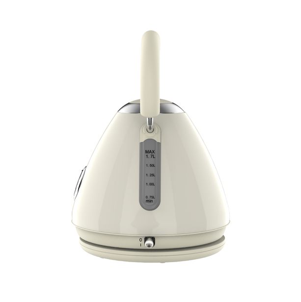 Odette Pyramid Electric Kettle 1.7L (Beige)