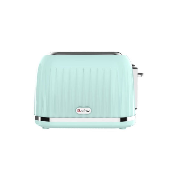 Odette Jukebox Series 2-Slice Bread Toaster (Mint)