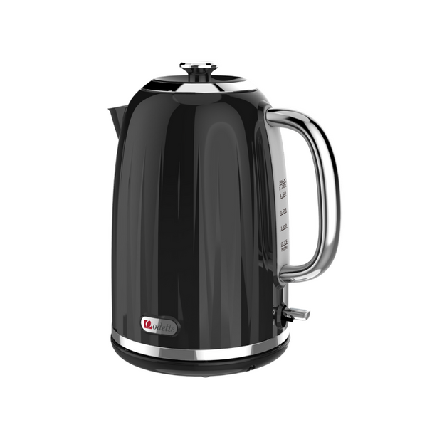 Jukebox Series 1.7L Retro Electric Kettle (Black)