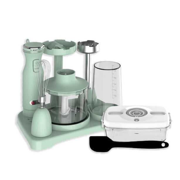 Odette 9-in-1 9 Speeds Hand Blender & Chopper Set With Vacuum Pack Container
