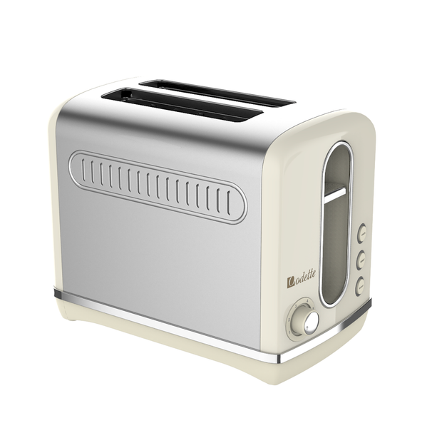Odette 2 Slices Toaster Stainless Steel (T316BV - Beige)