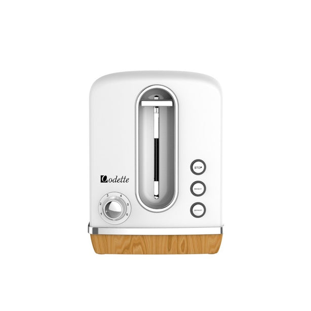 Streamline Series 2-Slice Bread Toaster (White)