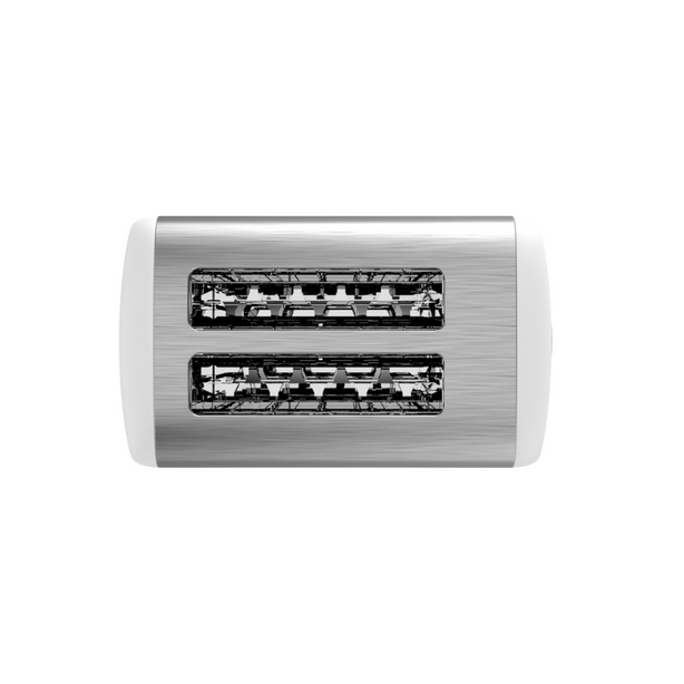 Streamline Series 2-Slice Bread Toaster (White)