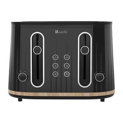 Odette George Series 4-Slice Bread Toaster (White)