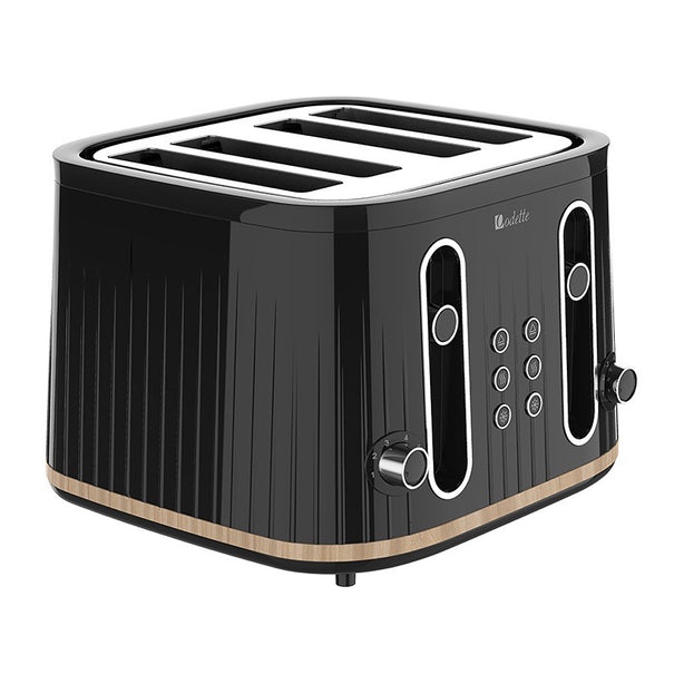 Odette George Series 4-Slice Bread Toaster (White)