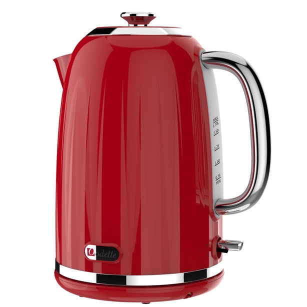Jukebox Series 1.7L Retro Electric Kettle (Red)