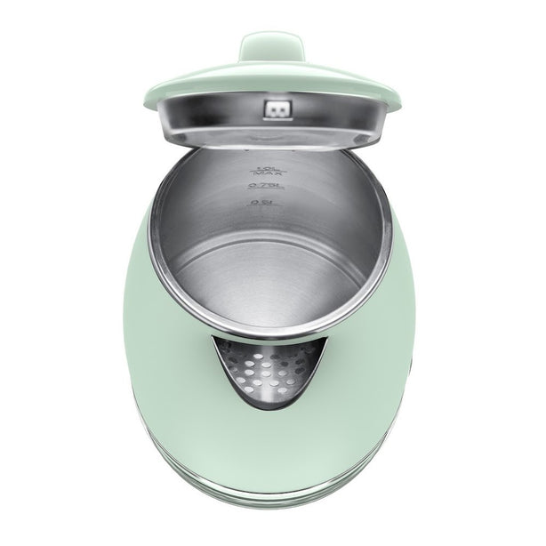 Riviera Series 1.0L Insulated Double Wall Cool Touch Electric Kettle (Light Green)