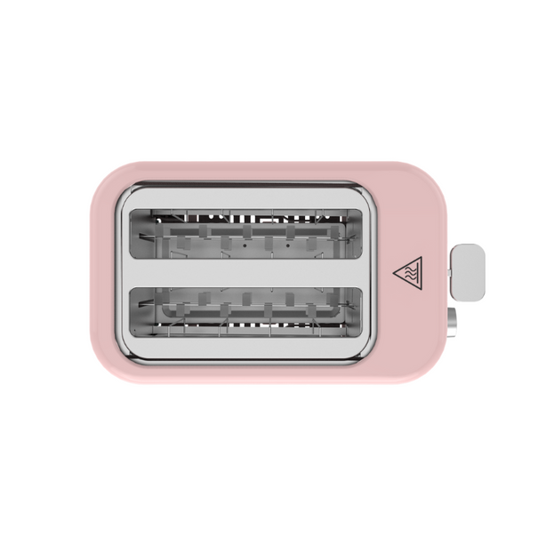 Pastel Color 2-Slice Bread Toaster (Pink)
