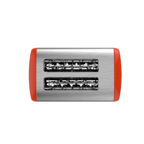 Streamline Series 2-Slice Bread Toaster (Orange)