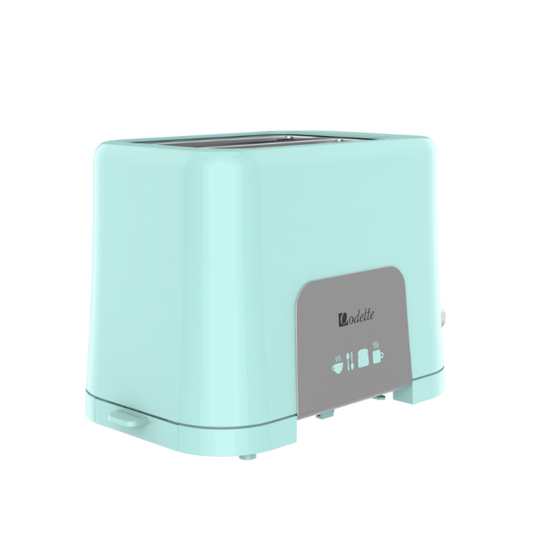 Pastel Color 2-Slice Bread Toaster (Mint)