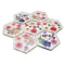 Jojomama Hexagon Bloom Coaster - Set of 8