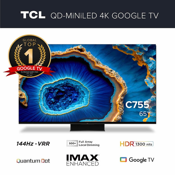 TCL QD-Mini LED 4K Google TV 65 inch