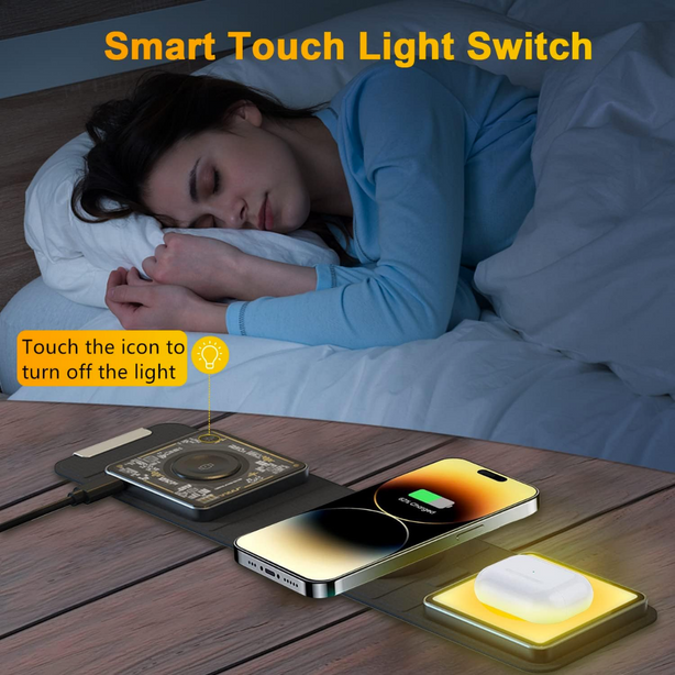 WiWU Wi-W001 3 in 1 wireless charger