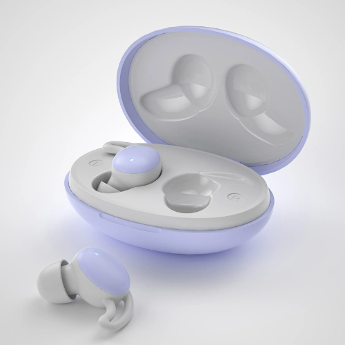 WiWU Zero Beans Smallest Invisible Sleeping Earbuds with Noise Cancelling & True Wireless Stereo Headset
