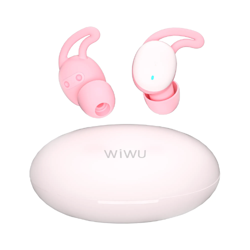 WiWU Zero Beans Smallest Invisible Sleeping Earbuds with Noise Cancelling & True Wireless Stereo Headset