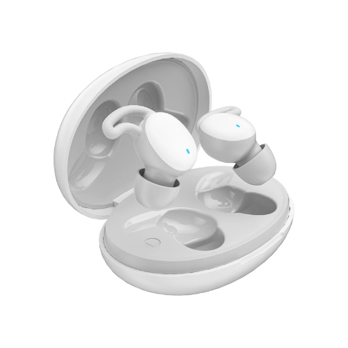 WiWU Zero Beans Smallest Invisible Sleeping Earbuds with Noise Cancelling & True Wireless Stereo Headset