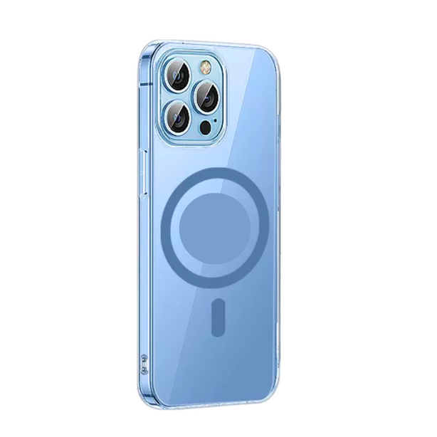 WIWU TRANSPARENT MAGNETIC PHONE CASE FOR IP14 SERIES