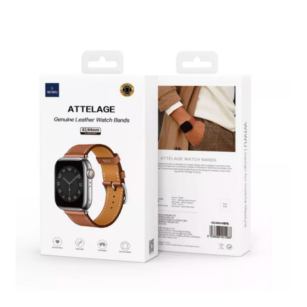 WIWU ATTELAGE GENUINE LEATHER WATCH BAND