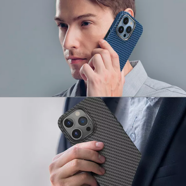 WIWU Carbon Magnetic Phone Case for iP14