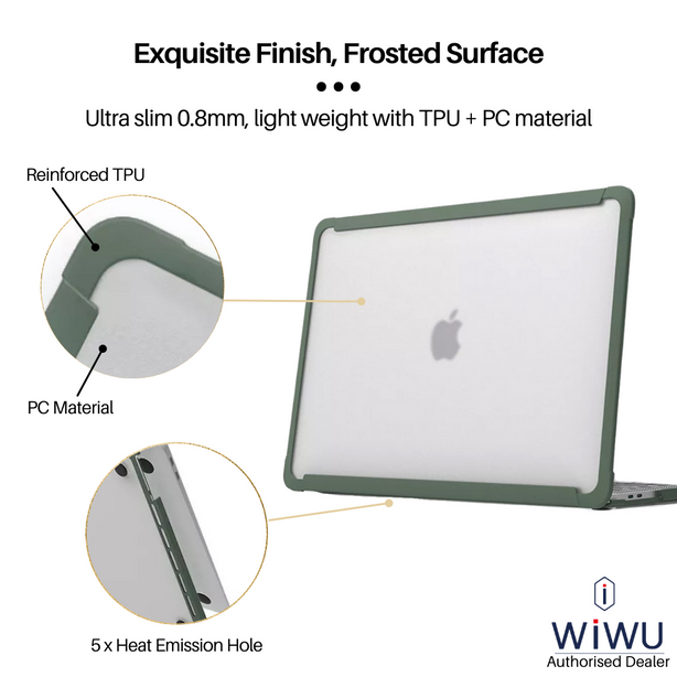WiWU Dual Color iShield Macbook Case