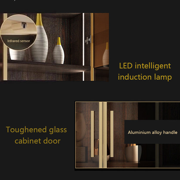 WAHIE Luxury Bookshelf / Cabinet - Combination W300CM