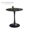 GRANDI Sintered Stone Round Table - Black W60CM