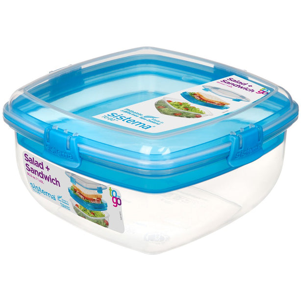 Sistema Salad + Sandwich To Go 1.63L