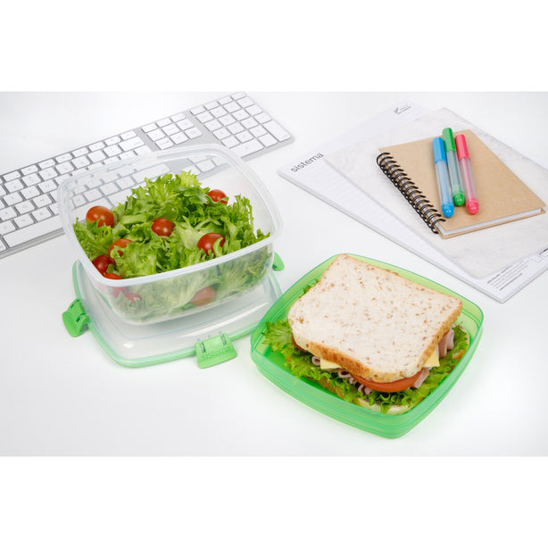 Sistema Salad + Sandwich To Go 1.63L