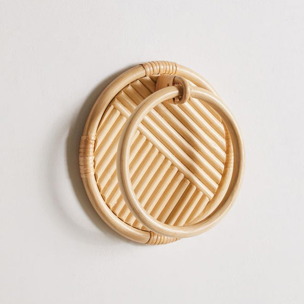 StitchesandTweed Rattan Towel Holder