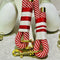 LEASh Pet Leash - Candy Cane - White