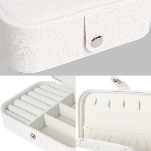 StitchesandTweed Trixie II Jewellery Box Floral White