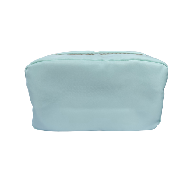 StitchesandTweed Zzical Zipper Mint Cosmetic Pouch Large