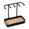 StitchesandTweed Jewellery Holder Organizer Stand - Black