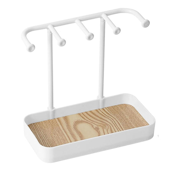 StitchesandTweed Jewellery Holder Organizer Stand - White