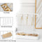 StitchesandTweed Jewellery Holder Organizer Stand - White