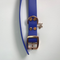 LEASh Pet Collar Biothane - Azure Blue Rose Hardware