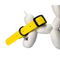 LEASh Pet Collar Biothane - BumbleB Yellow