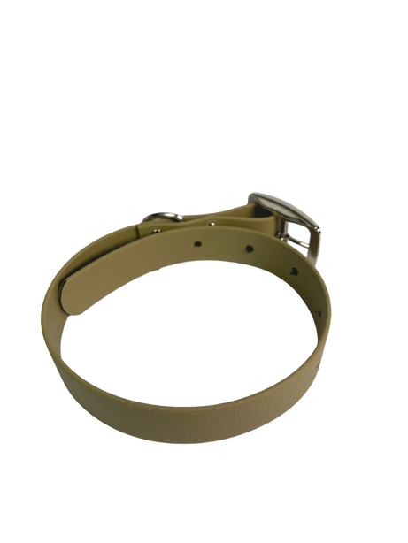 LEASh Pet Collar Biothane - Mosh Silver Hardware