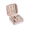 StitchesandTweed Trilov Travel Jewellery Box Velvet Pink
