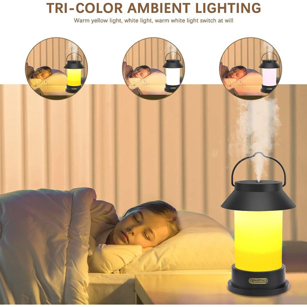 StitchesandTweed Retro Lamp Diffuser - Black