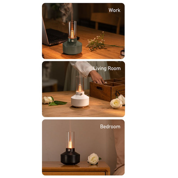 StitchesandTweed Kerosene Lamp Diffuser - Black