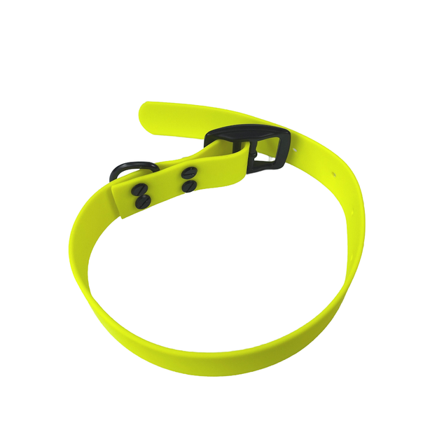 LEASh Pet Collar Biothane - Minion Yellow