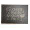 StitchesandTweed Slate Serving Plate - Wine, Cheese & Everything Fine