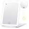 StitchesandTweed Portable Travel Makeup Mirror, Portable Ultra Slim Lighted with 10X Magnifying Mirror