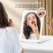 StitchesandTweed Portable Travel Makeup Mirror, Portable Ultra Slim Lighted with 10X Magnifying Mirror