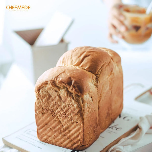 ChefMade Baking Toast Box Corrugated Baking Mold Non-Stick Bakeware