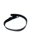 LEASh Pet Collar Biothane - Pure Black