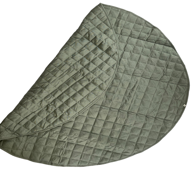 StitchesandTweed Baby Play Mat - Forest Green